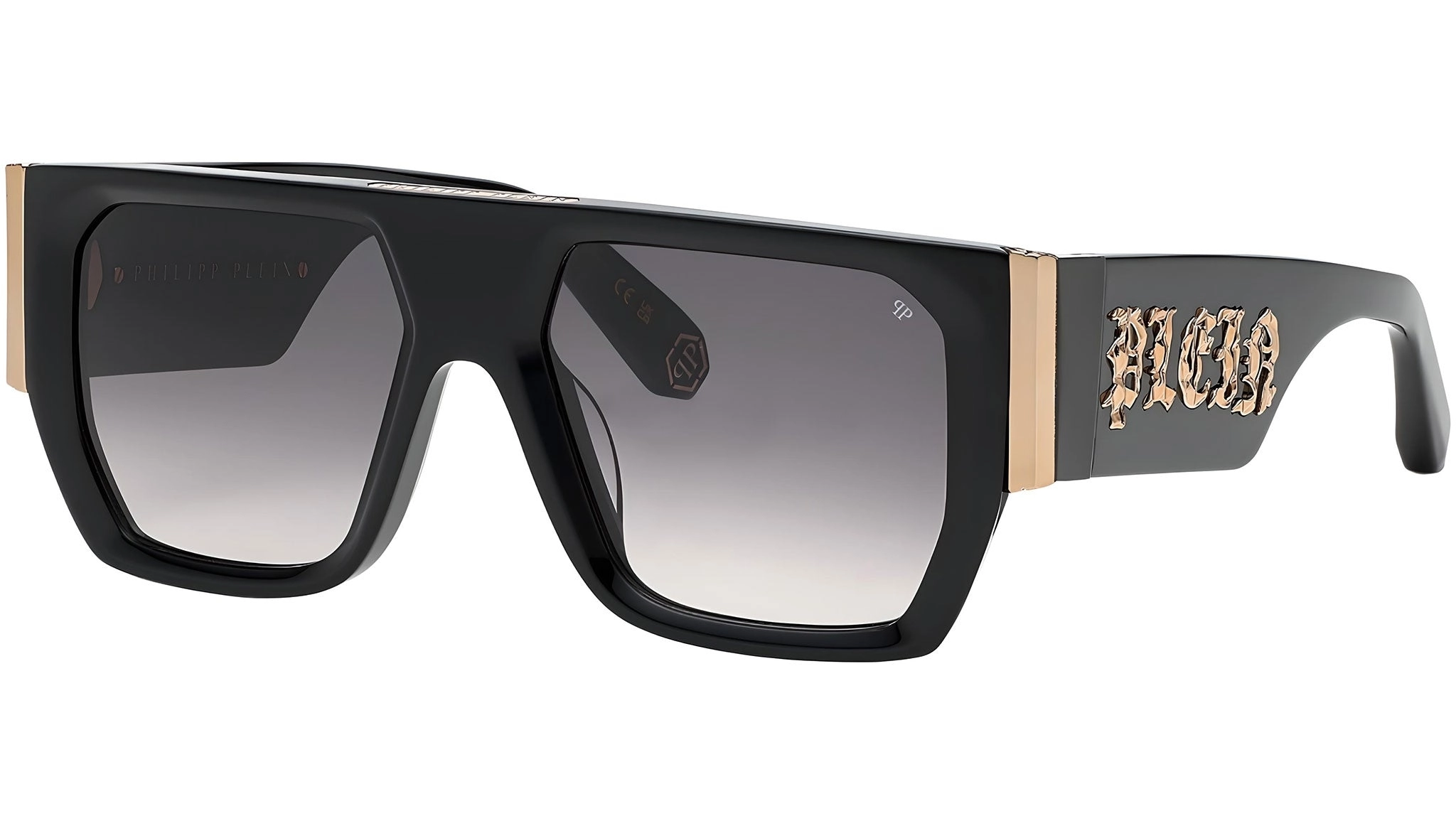 Philipp Plein SPP094M 0700 54 | Unisex Siyah Güneş Gözlüğü